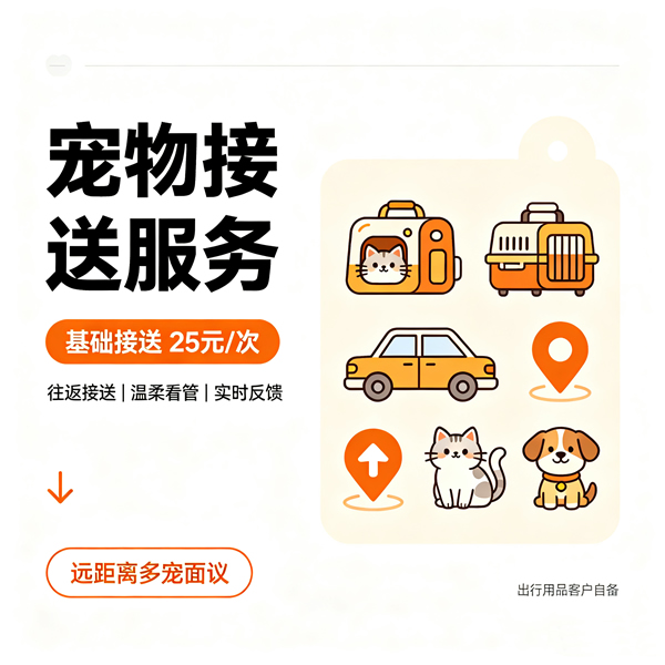 宠物接送服务